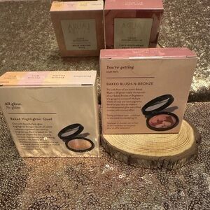 Laura Geller Baked Blush-N-Bronze with Warm Tones and the Baked Highlighter